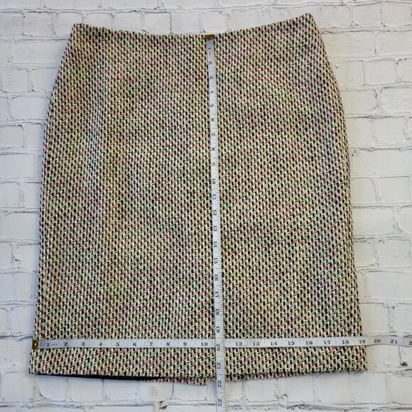 Talbots petites woman’s multicolored cotton blend pencil skirt size 12P - Picture 5 of 11